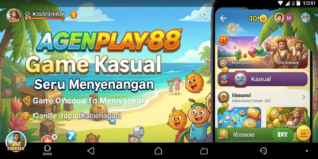 Antarmuka menawan dan interaktif dari AGENPLAY88.