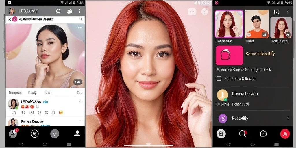 Tampilan antarmuka LEDAK388 yang stylish dan intuitif.