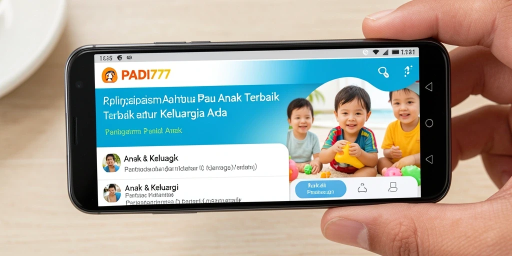 Antarmuka PADI777 yang intuitif dan ramah anak.