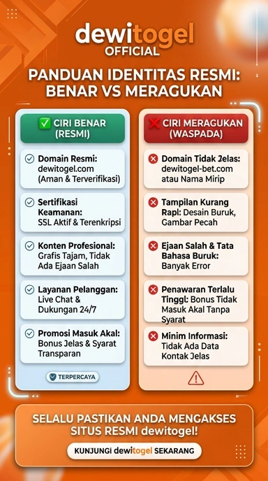 Halaman Resmi Dewitogel untuk Pengguna Android